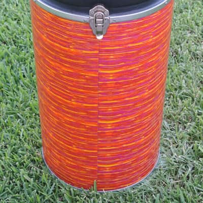 SUPER RARE! 2000's 1st Gen REISSUE LUDWIG MOD ORANGE 23" CANISTER THRONE! RL862 image 4