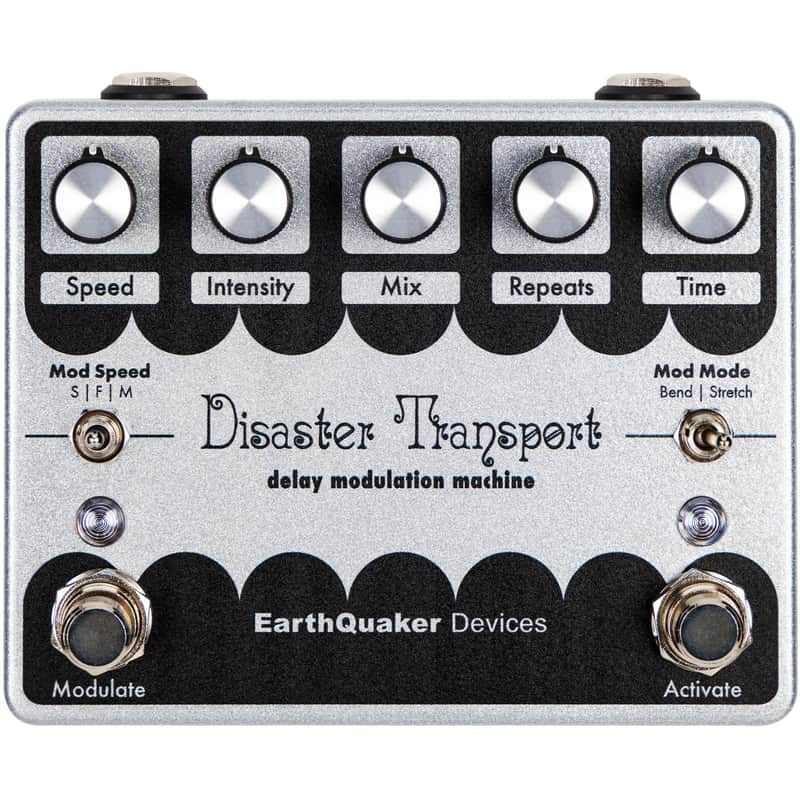 EarthQuaker Devices Limited Edition Disaster Transport Modulated Delay Machine Legacy Reissue Pedal image 1