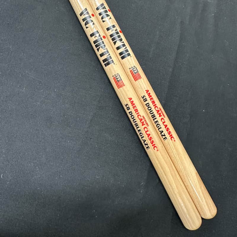 Vic Firth American Classic 5B DOUBLEGLAZE Drumsticks-EXCELLENT Bild 1