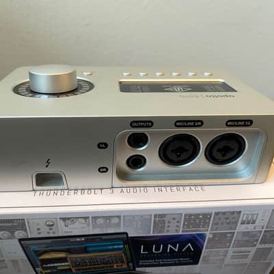 Universal Audio Apollo Solo Thunderbolt 3 Audio Interface - Original Packaging, Cable + Cover image 6