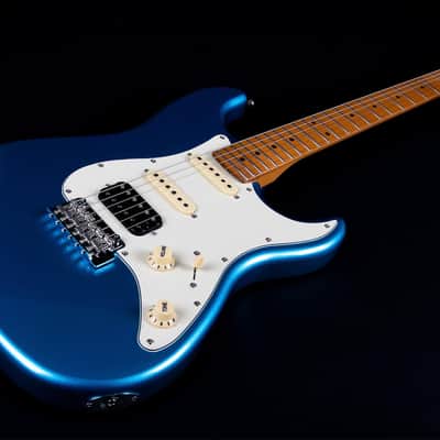 Jet JS-400 Electric Guitar, Lake Placid Blue image 3