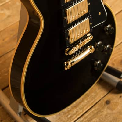 Gibson Custom 1957 Les Paul Custom Reissue 3-Pickup | Ebony - VOS image 6
