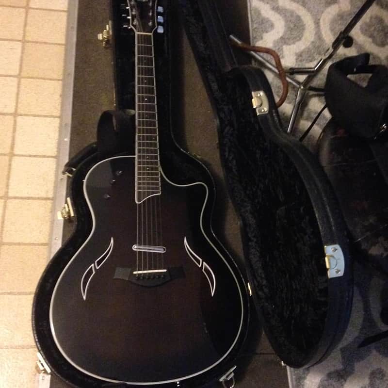 Taylor T5-S, Black/Brown burst, Spruce top image 1