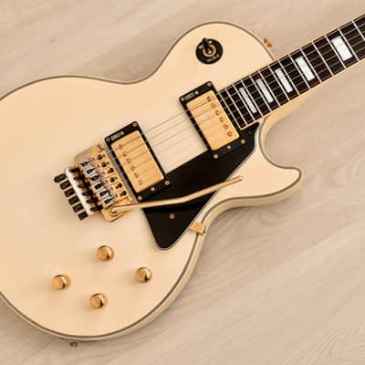 1989 Burny LC-100YS Yasu Signature Vintage Guitar Snow White w/ Tremolo & Case, Japan Fernandes image 1