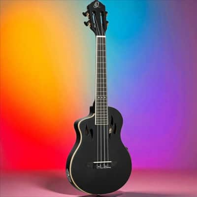 Ortega TourPlayer Series Tenor Ukulele - RTPS-U-SBK-L image 2