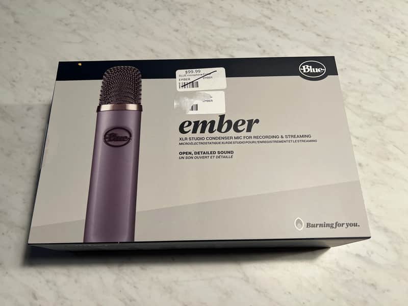Blue Ember Small Diaphragm Cardioid Condenser Microphone 2019 - Present - Shadow Grey image 1