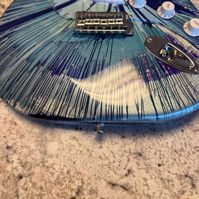 Fender SplatterCaster Midnight Swirl image 9