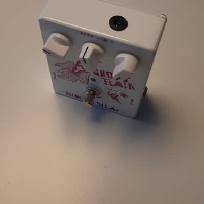 Caline CP-41 Ghost Rain Reverb/Delay 2010s - White/Pink image 3