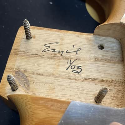 Fender Custom Shop Prototype ''Thumbs Carllile'' Stratocaster 1955 MB John English 2003 image 24