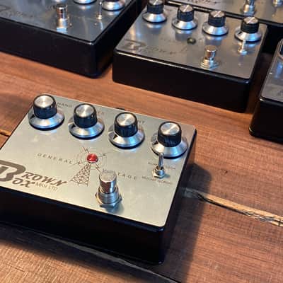 General Vintage Tone Brown Box MKII FX pedal Overdrive / Distortion ODS Classic Version Hand Made image 7