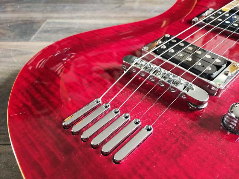 Yamaha RGX520FZ Flame Maple (Trans Red) | Reverb