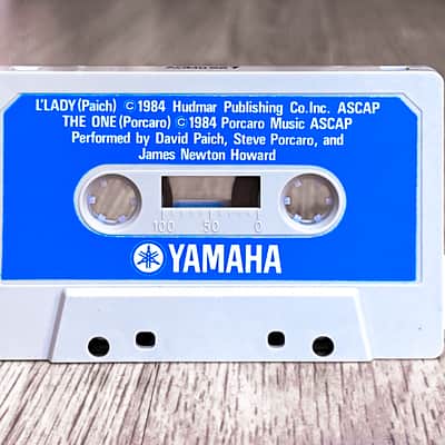 Yamaha DX7 & DX9 "PERFORMANCE DEMONSTRATION" Cassette Tape // Nice!! image 2