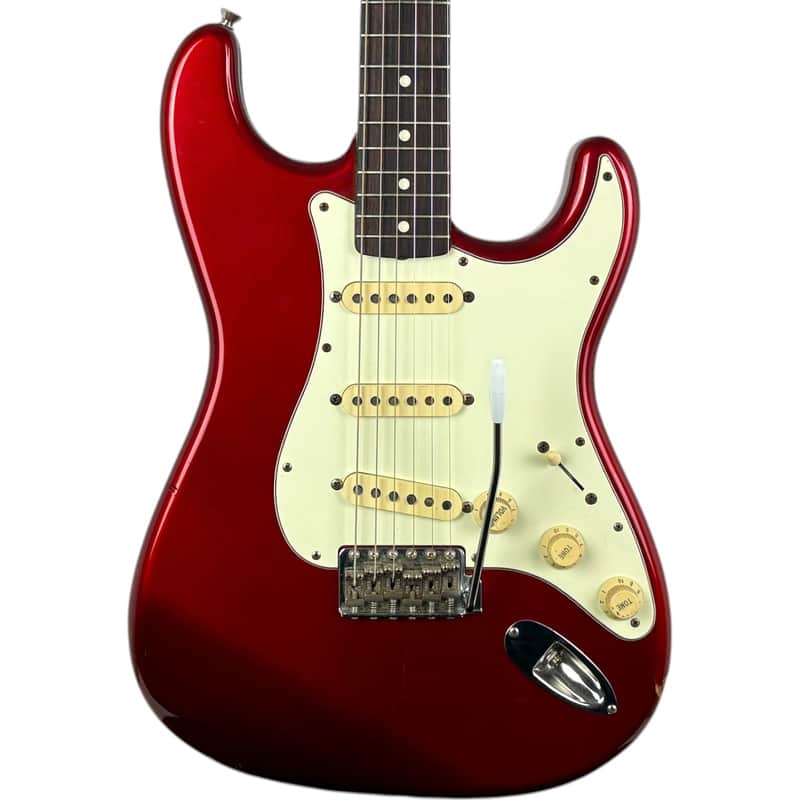 Fender Japan 62 Reissue Stratocaster 2002-2004 - Candy Apple Red image 1