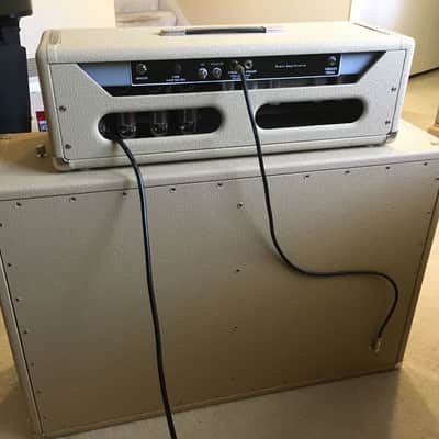 Eddie Bertrand's Gomez Surfer Amp and 2x15 Cabinet, Fender Showman 6G14A clone image 4