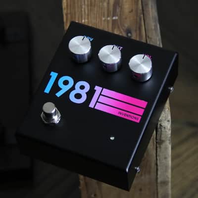 1981 Inventions DRV #3 Black Hyperfade Overdrive image 2
