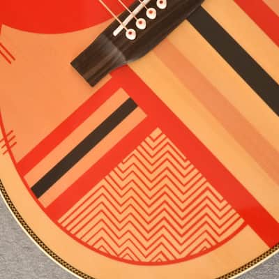 Martin Custom Shop Americana Backbone 00 28 Engelmann Rosewood Floor Model #2767237 image 8