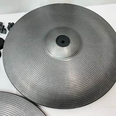Roland CY-14C 14" V-Cymbal Crash TWO & Roland CY-15R V-Cymbal 15" Ride Pad ONE image 7