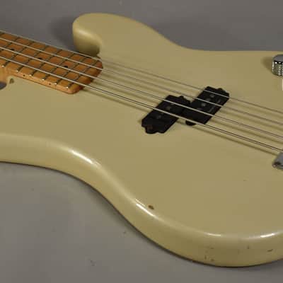 1989 Squier II Precision Bass White MIK image 8