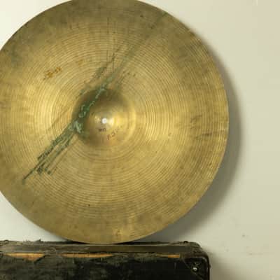 1960s Zildjian 22" A Ride Cymbal 2777g image 2