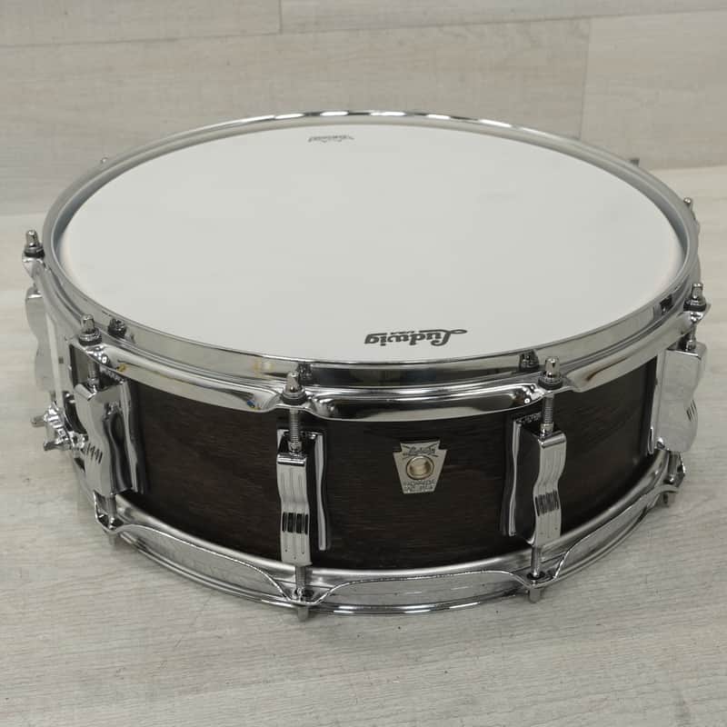 Used Ludwig 14x5 Classic Oak Wood Snare Drum image 1