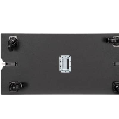 American DJ ADB218 ATS218 Transport dolly board.  Includes heavy duty 4-inch casters with brakes. image 3
