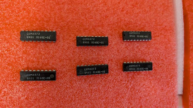 CEM3372 IC CEM Curtis Electromusic Vintage (6 chips) image 1