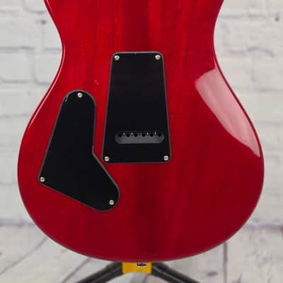 DEMO Paul Reed Smith PRS SE Custom 24-08 Electric Guitar Charcoal Cherry Burst image 8