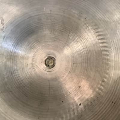 RARE! Zildjian 30" A 60s and 28” A 50’s Block Stamp Rides Pair image 7
