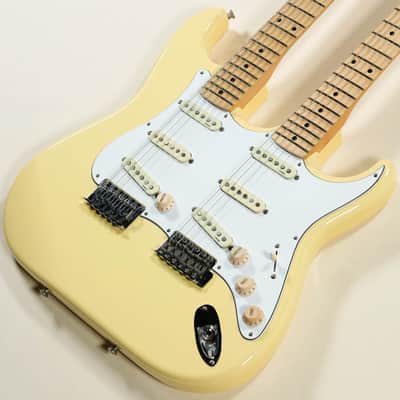Fender Japan Yngwie Malmsteen Signature Model STW-230YM Yellow White [T000753] (06/15) image 1