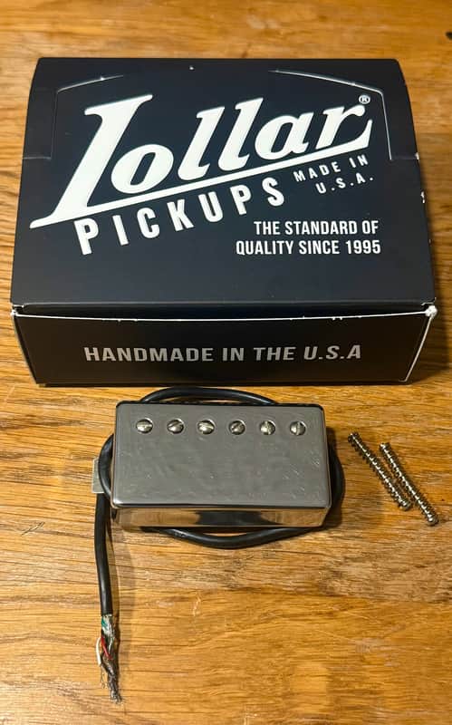 Lollar El Rayo Neck Humbucker (4 conductor) 2025 - Chrome image 1