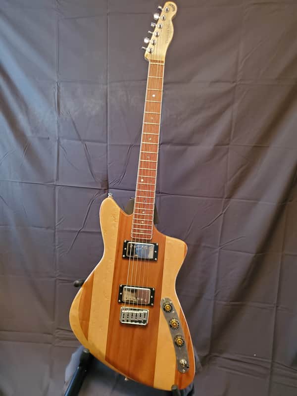 Thomas Muse Guitars Valkat-0004 2020 Western Red Cedar / Birdseye Maple and Mahogany / HH image 1