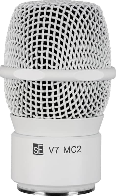 sE Electronics V7 MC2 Sennheiser Wireless Microphone Capsule, White image 1