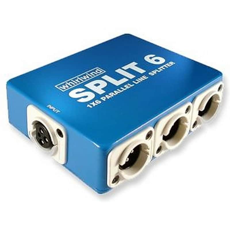 Whirlwind SPLIT 6 | Line Level Parallel Splitter image 1
