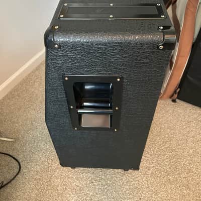 Marshall 1960A Lead 300-Watt 4x12" Angled Guitar Speaker Cabinet 1998 - Present - Black image 7