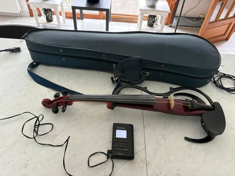 Yamaha SV-150BR Silent Practice Violin 2010s - Brown image 1