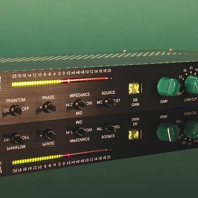 Dave Hill Designs Europa 1 Microphone Preamplifier 2010s - Black image 2