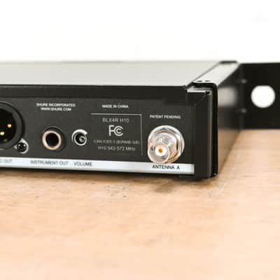 Shure BLX24R/B58 Handheld Wireless System - H10 Band (NO POWER SUPPLY) CG012L4 image 7