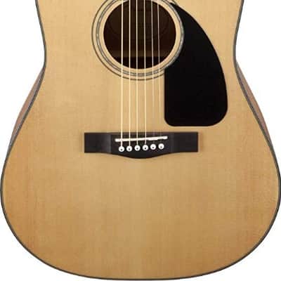 Fender CD-60 V3 Spruce Top Acoustic Dreadnought Guitar, Natural with Hard Case image 8