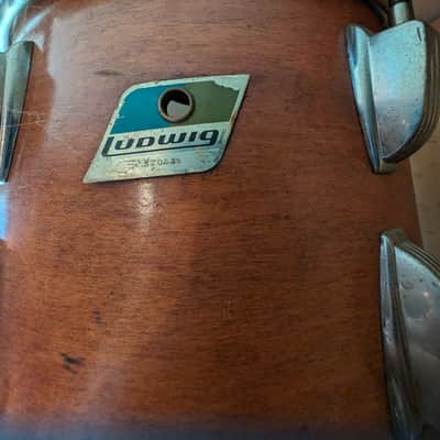 1972 Ludwig Double Bass Drum 6 piece Drum Set 3 Ply Bild 7