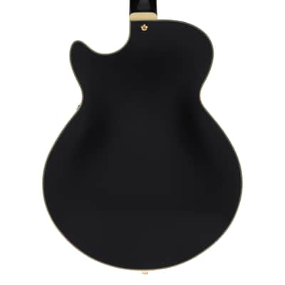 D'angelico Excel SS w/ Stairstep Tailpiece - Solid Black - B-Stock image 7
