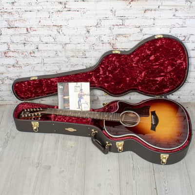 Taylor - (2025) 454ce TSB - 12-String Acoustic-Electric Guitar - Tobacco Sunburst Top - with  Hardshell Case - x5085 image 10