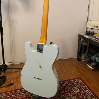 Fender Custom Shop '63 Reissue Sonic Blue Telecaster Relic image 6