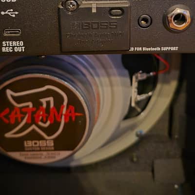 Boss Katana 50 EX Gen 3 + GA-FC EX + bluetooth adapter + cover image 4