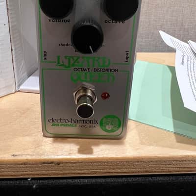 Electro-Harmonix / JHS Nano Lizard Queen Octave Fuzz 2023 - Present - Silver / Green image 4