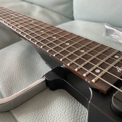 Alp AD-80 Adventure headless electric travel guitar 2021 Black with new updated gig bag image 14