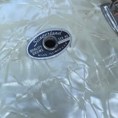 Vintage Slingerland 3pc 70's Drum Set kit 24x14,13x9,16x16 image 7