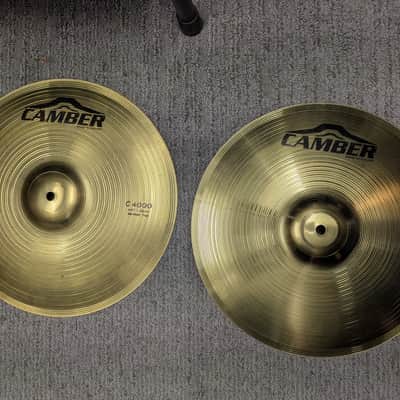 CAMBER C-4000 Hi Hat 14" Top & Bottom Cymbals image 1