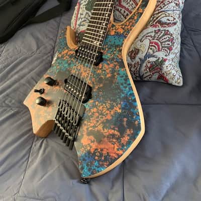 Ormsby Goliath GTR 7 String Left Hand Run 4 Blue Copper image 7
