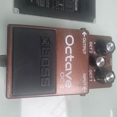 Boss OC-2 Octave (Black Label) 1989 - 1997 - Brown image 1