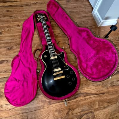 Gibson Les Paul Custom 1993 - Black - Ebony Board - SD Slash Pickups + Extras image 10